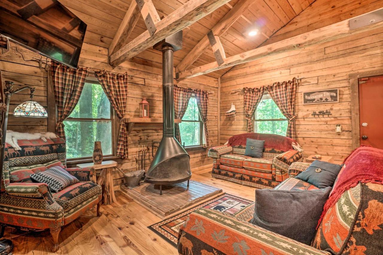 North Georgia Mtn Escape With Hot Tub And Games! Villa Sautee Nacoochee Eksteriør billede