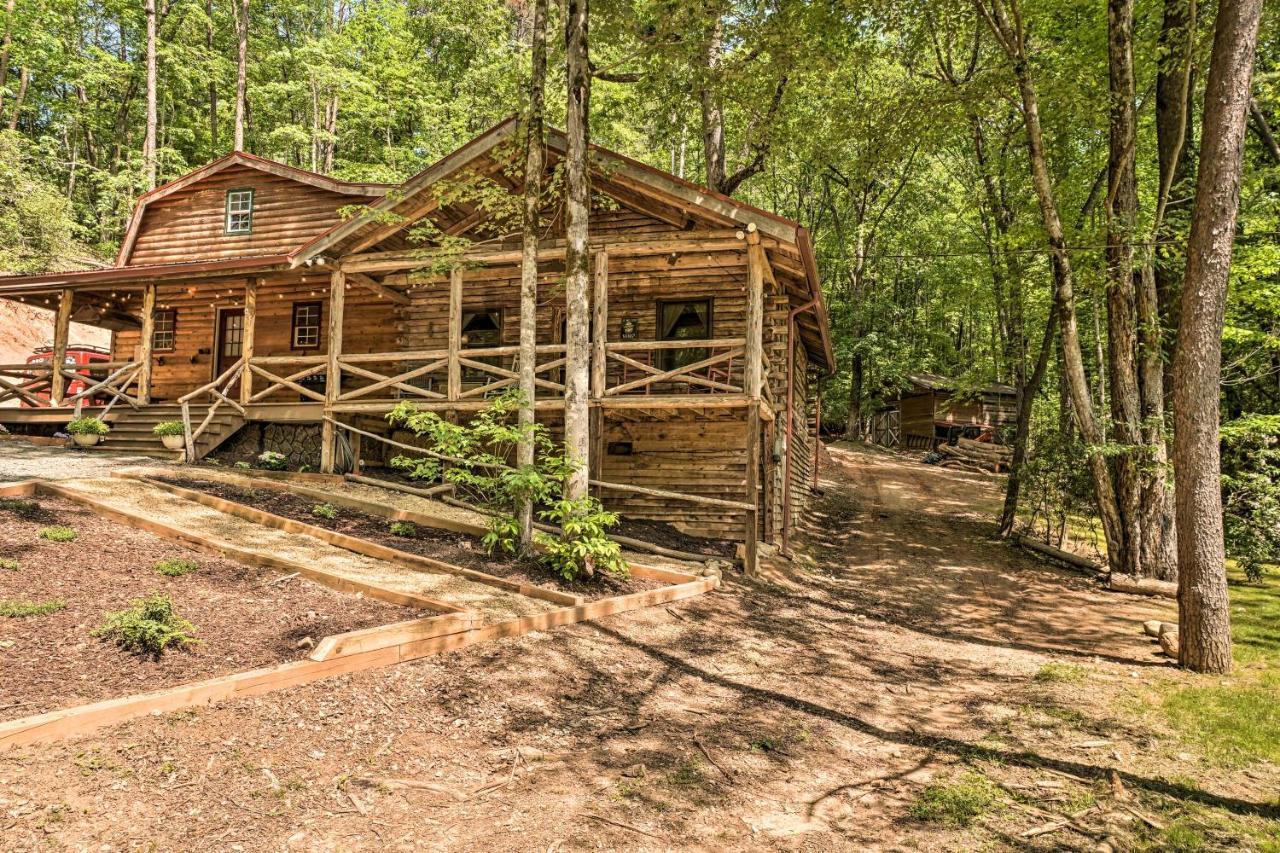 North Georgia Mtn Escape With Hot Tub And Games! Villa Sautee Nacoochee Eksteriør billede