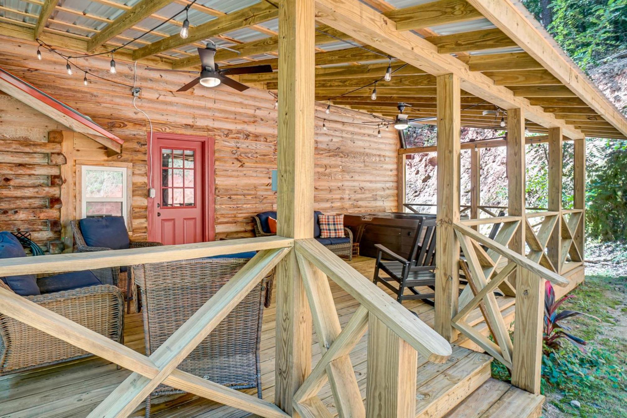North Georgia Mtn Escape With Hot Tub And Games! Villa Sautee Nacoochee Eksteriør billede