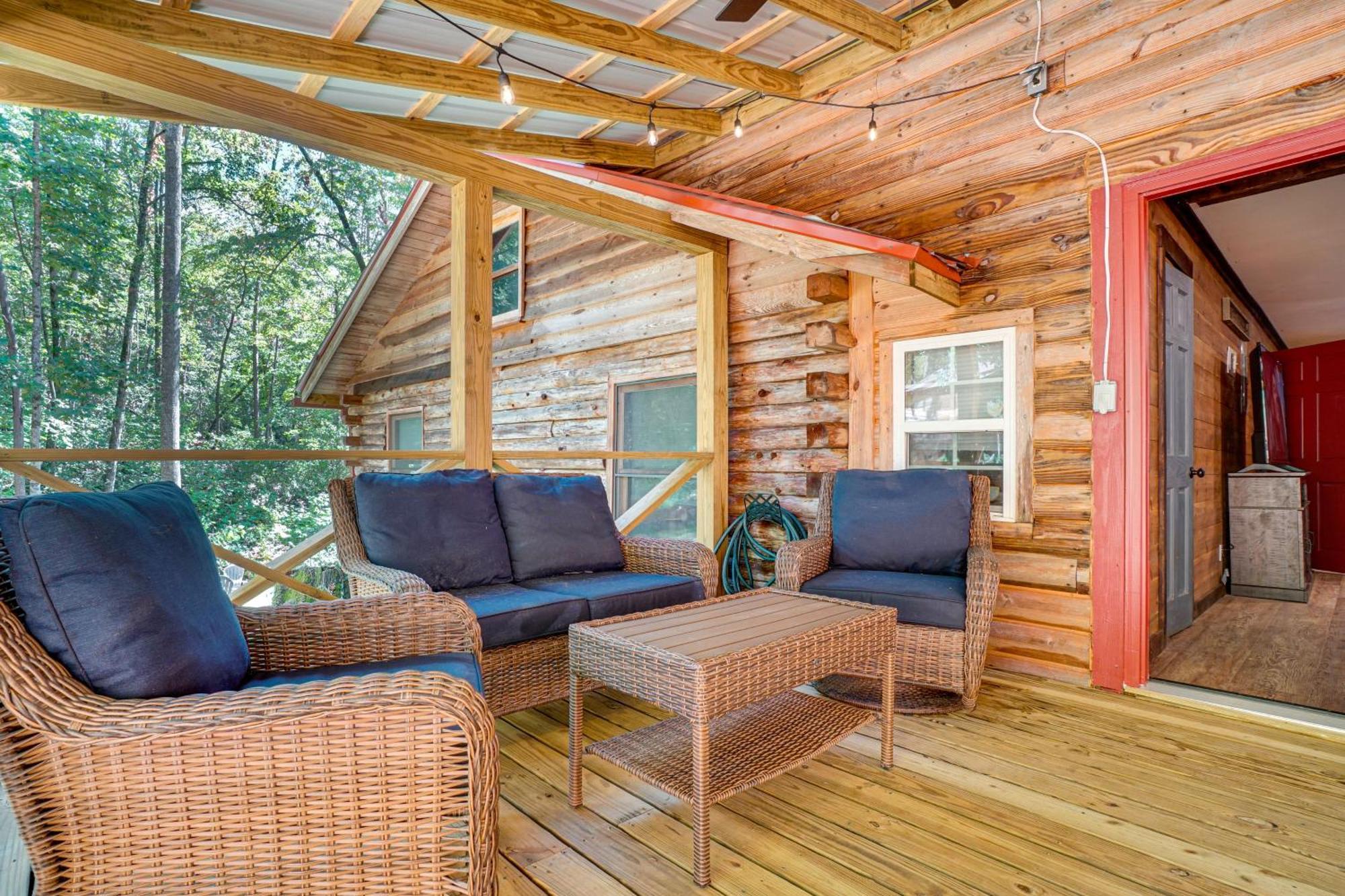 North Georgia Mtn Escape With Hot Tub And Games! Villa Sautee Nacoochee Eksteriør billede