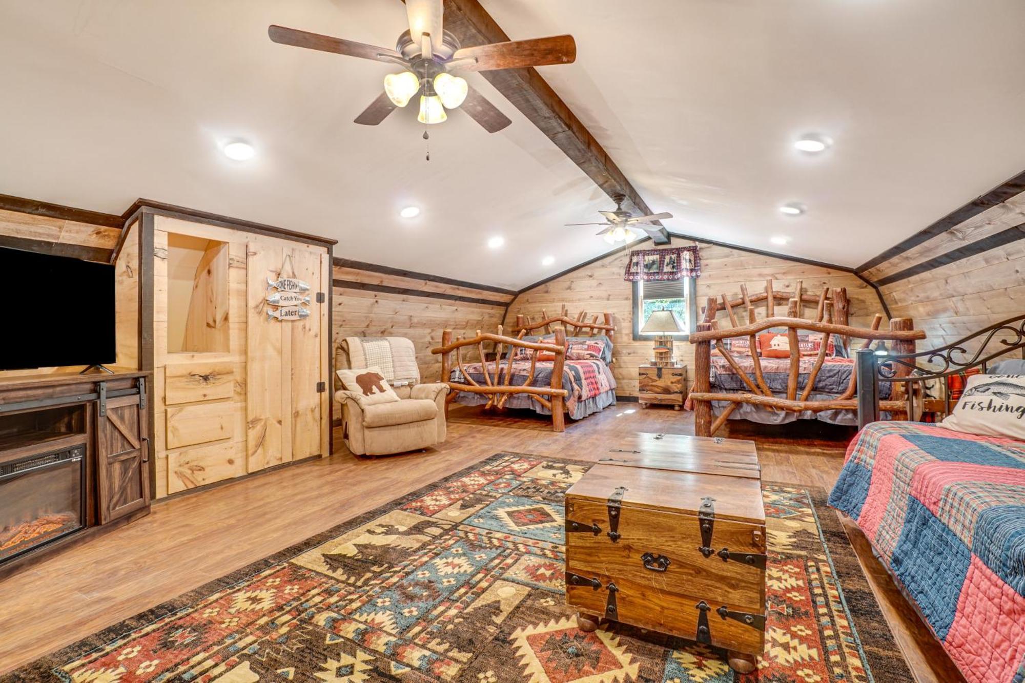 North Georgia Mtn Escape With Hot Tub And Games! Villa Sautee Nacoochee Eksteriør billede